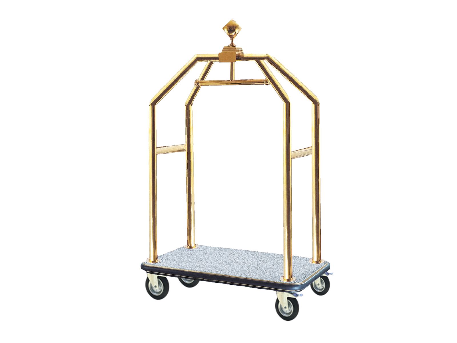 EM 212 Elbise Bavul Taşıma Arabası Pirinç