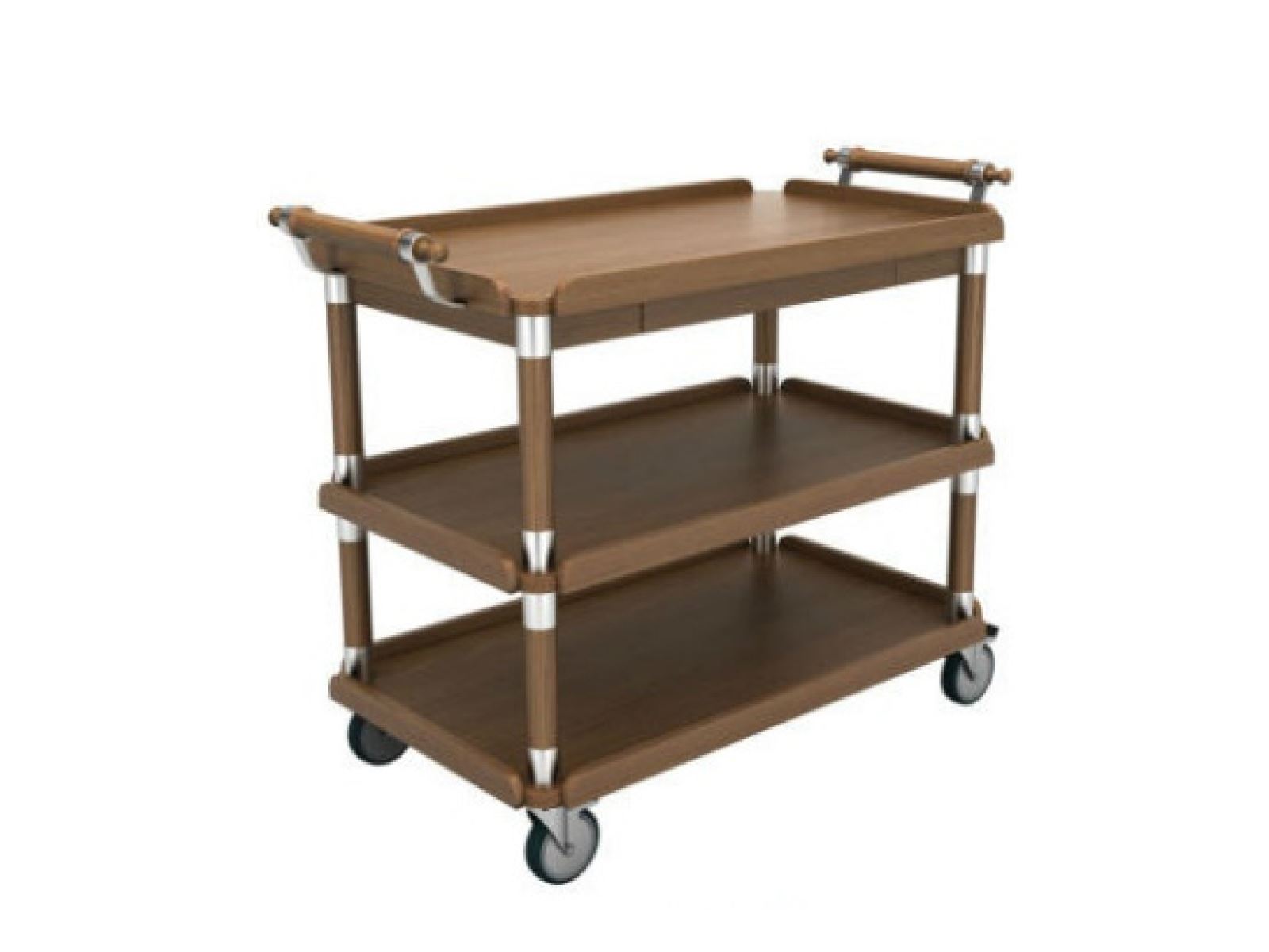 EM 125/1 Ahşap Servis Arabası