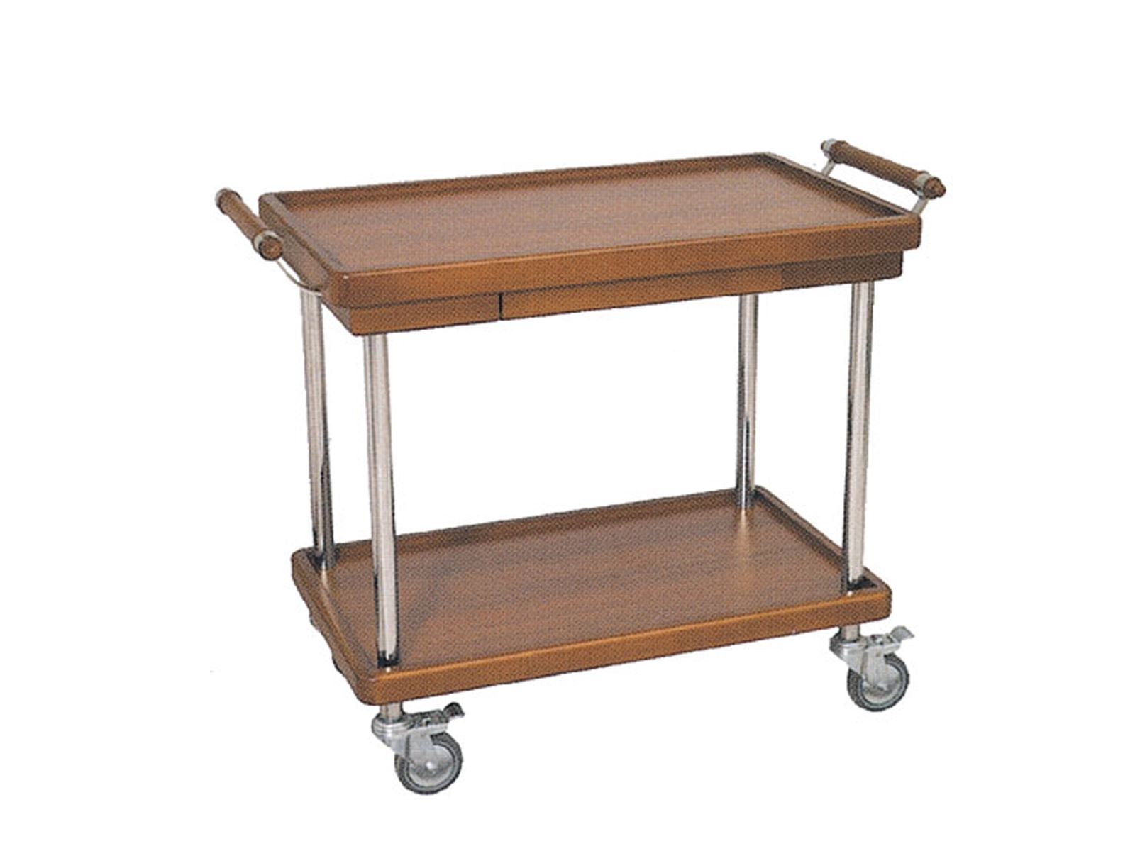 EM 127 Ahşap Servis Arabası