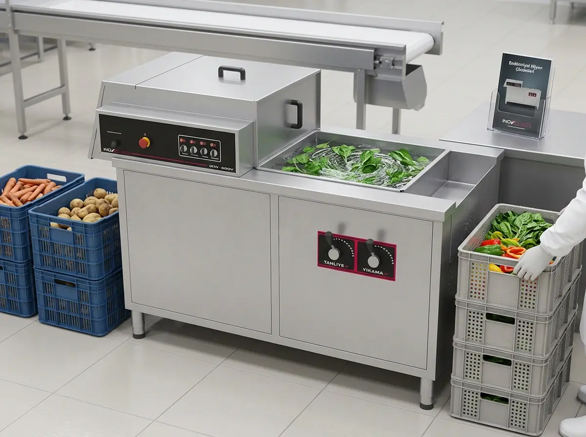 Sebze Yıkama Makinesi