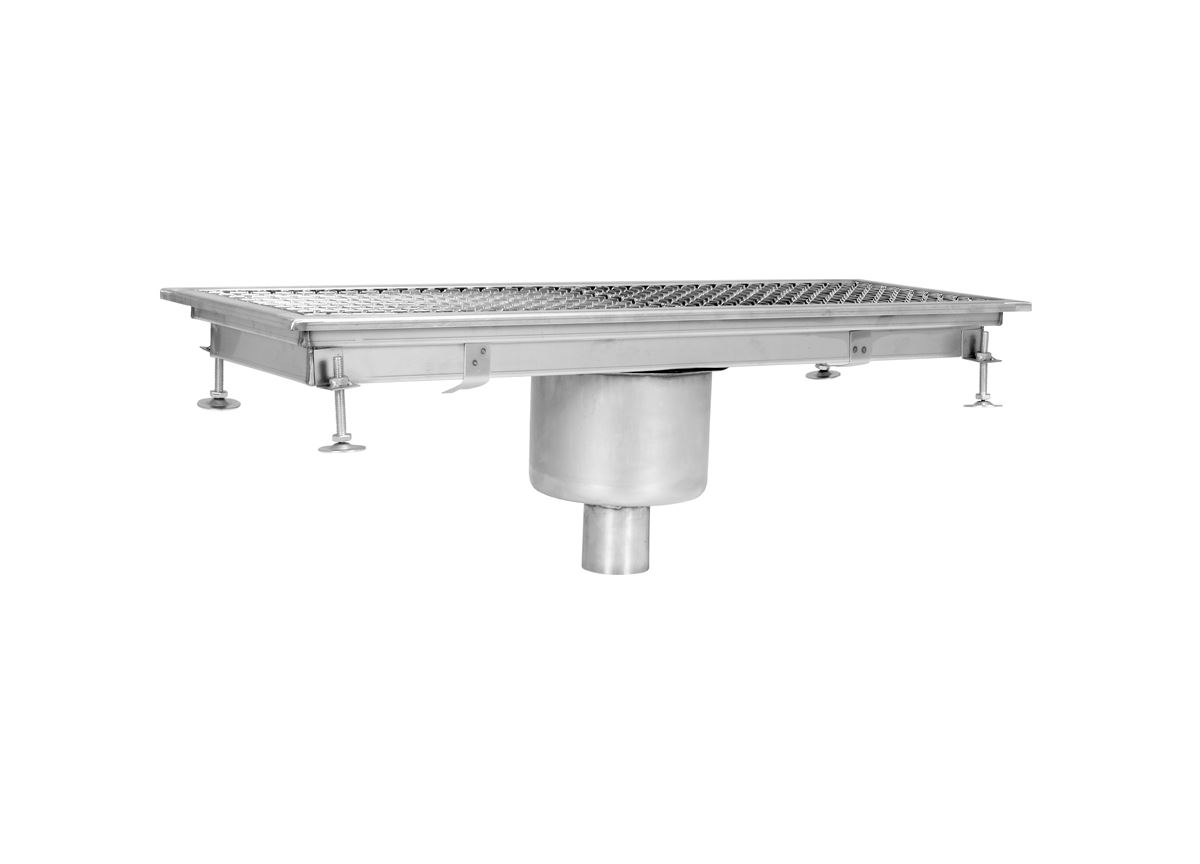 Alttan Çıkışlı Ortadan Sifonlu Yer Gideri