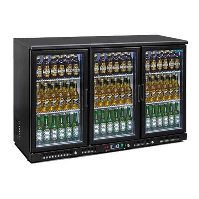 BB350SL Bar Arkası Şişe Soğutucu Dolap, Sürgü Kapılı, 3 Kapı, 310 L