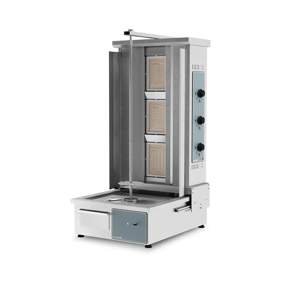 KZ.DGA.03 Döner Ocağı Alttan Motorlu Doğalgazlı