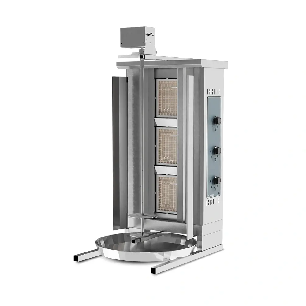 KZ.DGU.03-LPG Döner Ocağı Üstten Motorlu Gazlı LPG