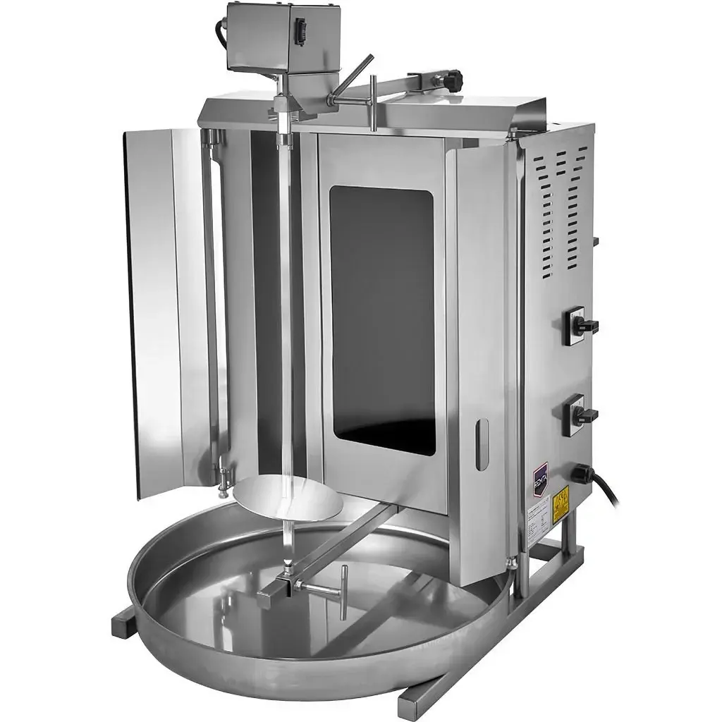 SD10 2 Radyanlı Üstten Motorlu Elektrikli Döner Ocağı