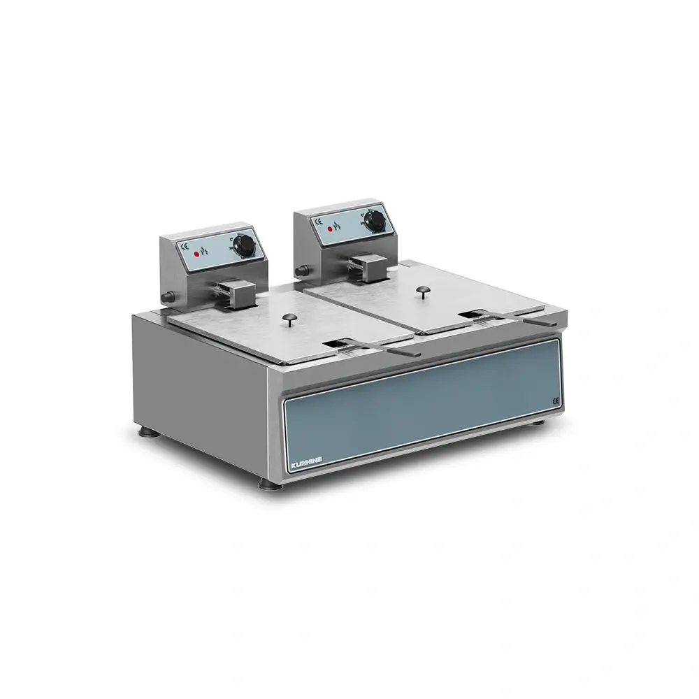 KZ.FEH.55 Mini Fritöz Çiftli Elektrikli