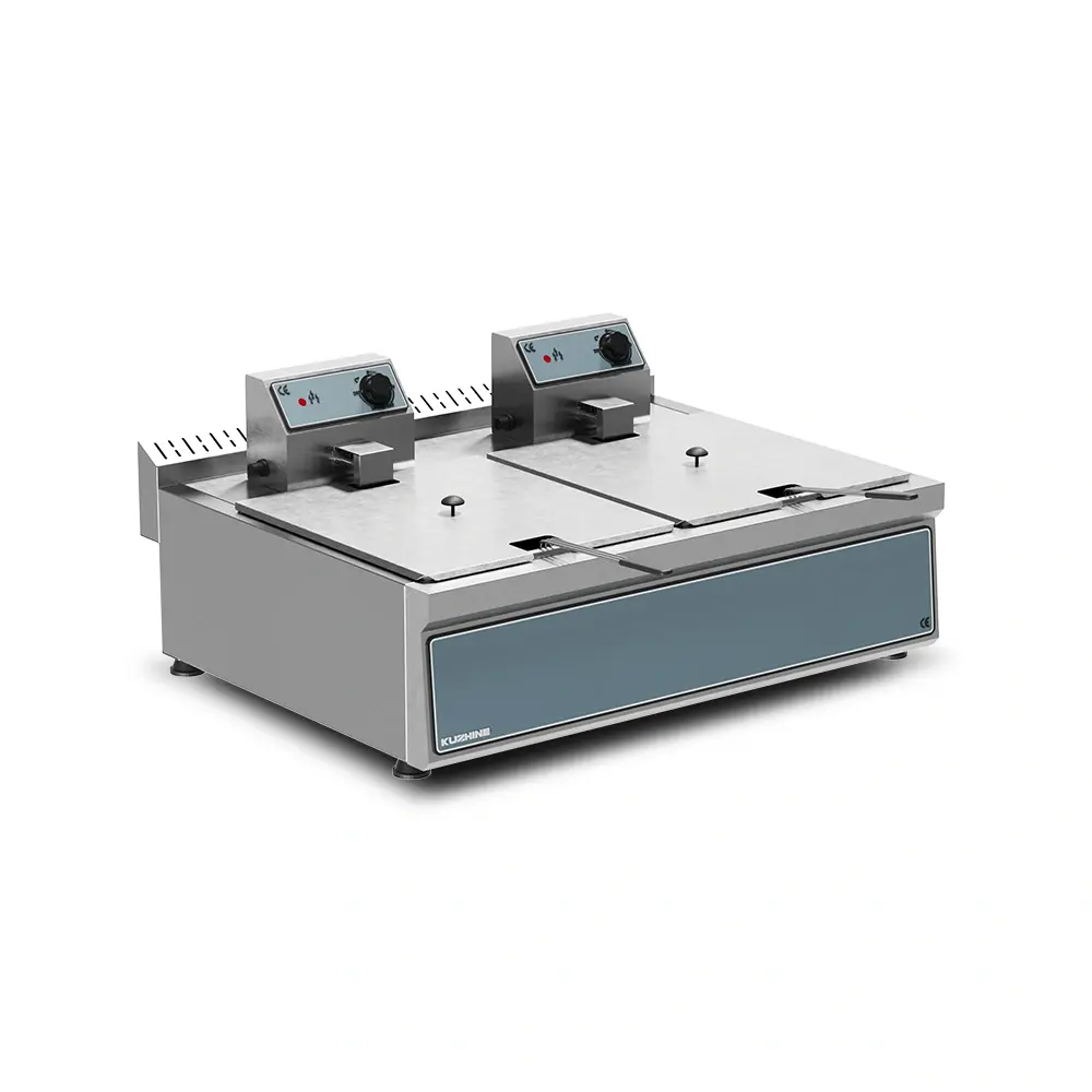 KZ.FES.88 Fritöz Çiftli Elektrikli