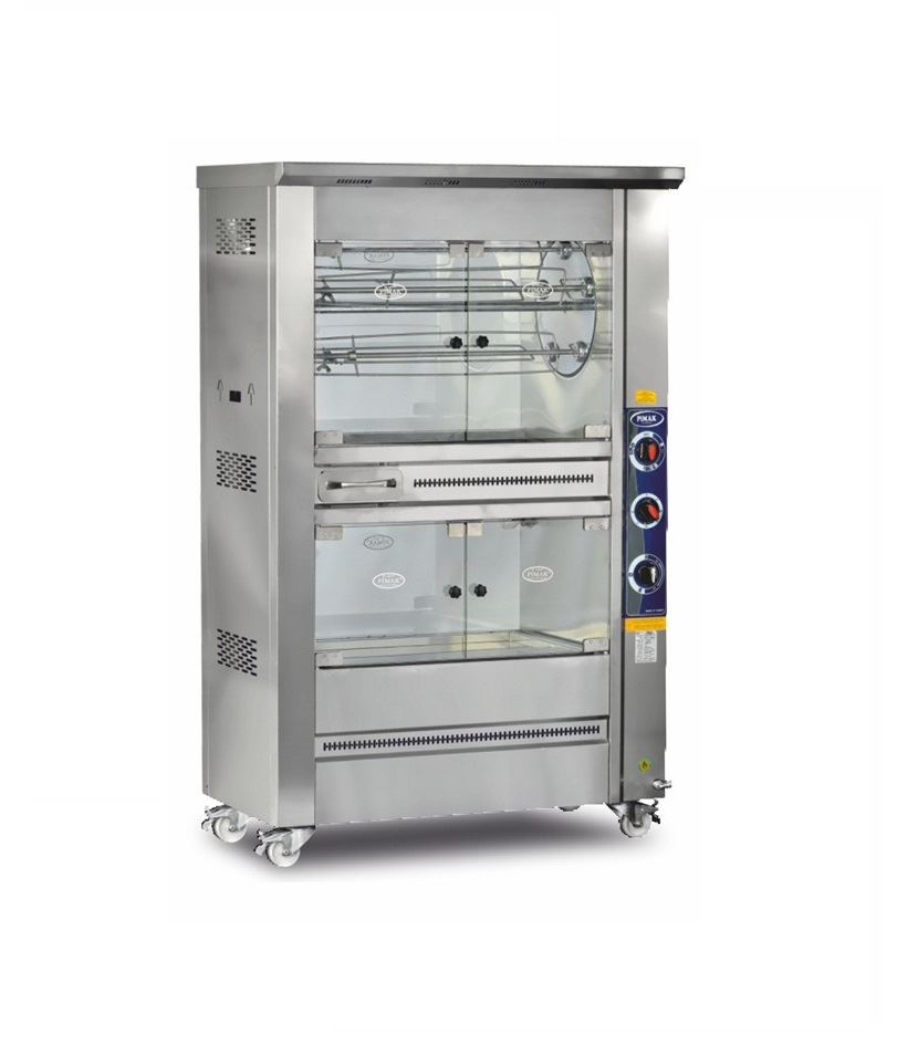 PI1/M007B Gazlı Tamburlu Dinlendirmeli Piliç Makinesi