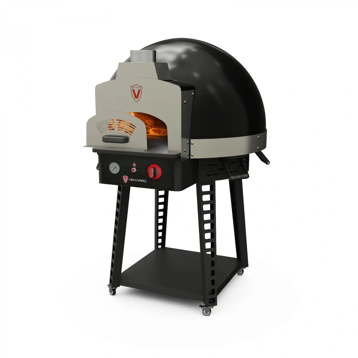 NATELLO Taş Tabanlı Gazlı Pizza Fırını