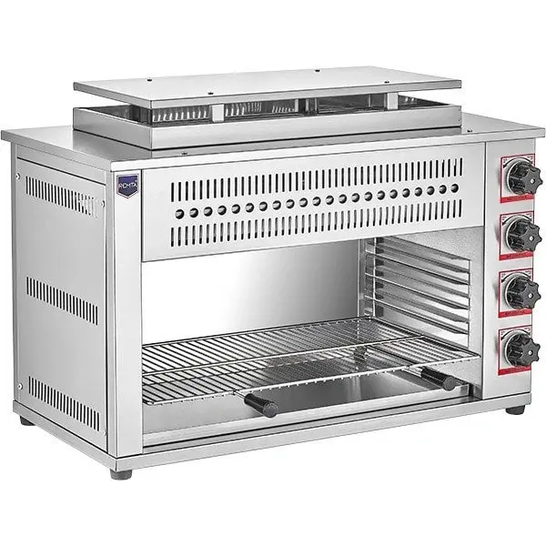 4 Radyanlı Salamander Izgara (Gazlı – CE Belgeli)