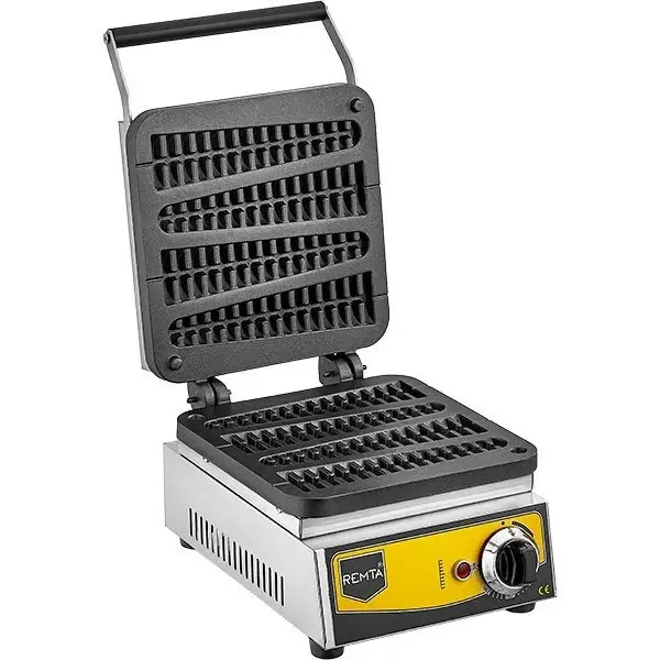 W16 Çubuk Waffle Makinesi Elektrikli 4'lü