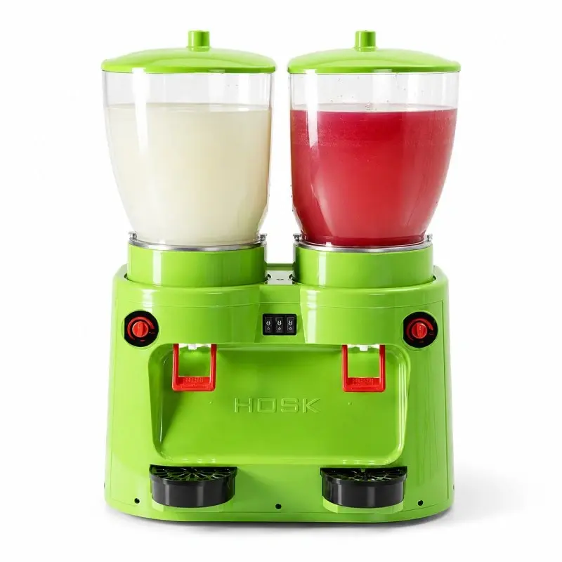 Hosk Elite Çift Hazneli Ayran ve Şerbet Dispenseri, 2x20 L