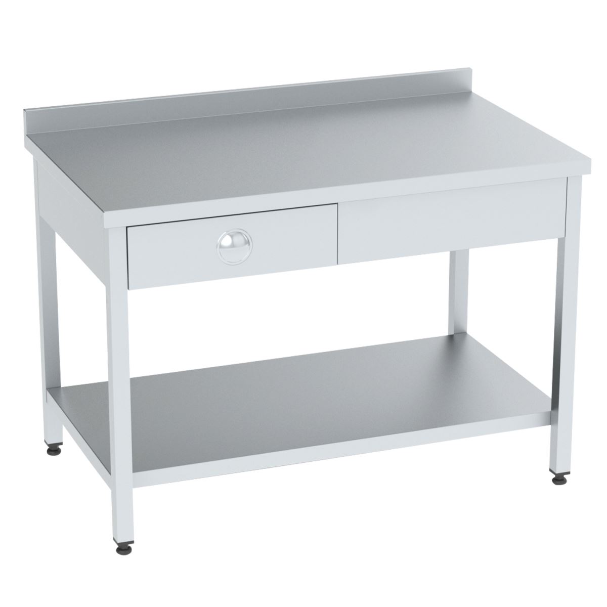 Çalışma Tezgahı / Tek Çekmeceli / Alt Tablalı