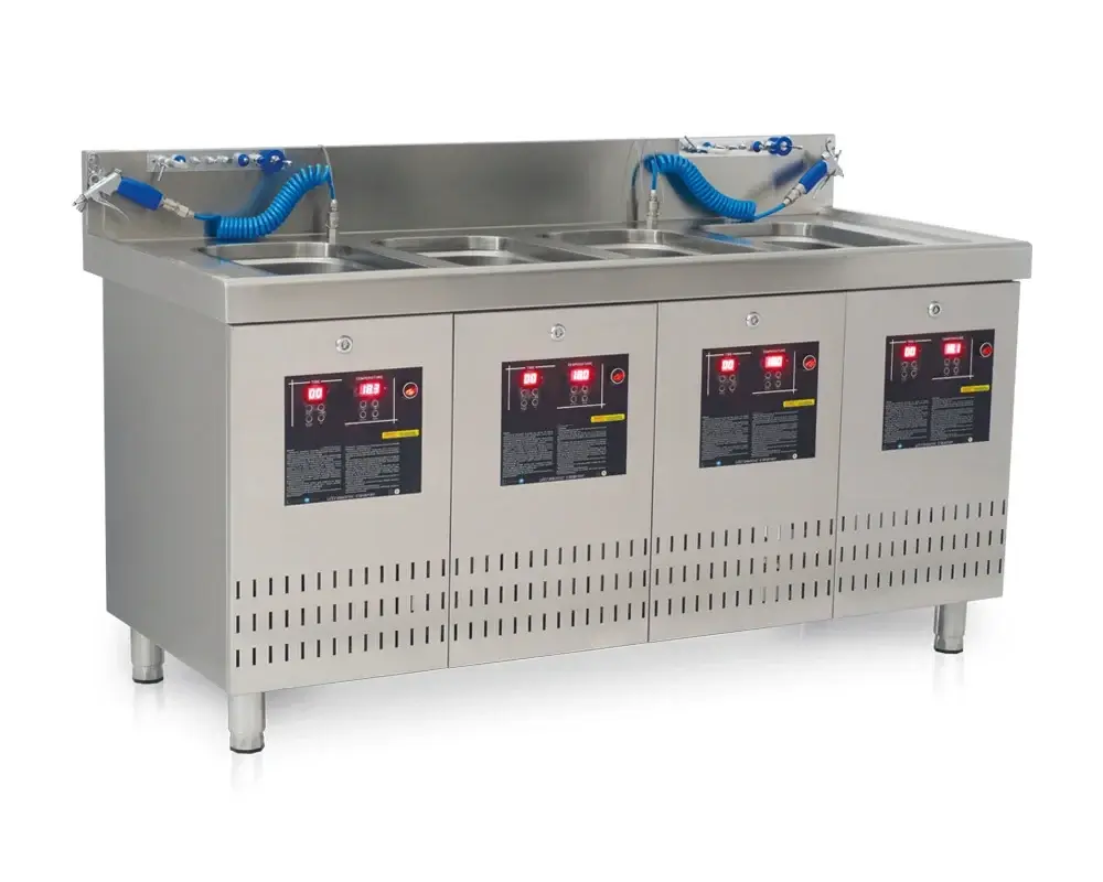 Ultrasonik Yıkayıcılı Kurutmalı Banko (4+1)