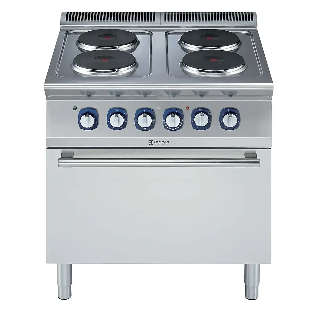 371016 - 700XP 4 yuvarlak pleytli kuzine, fırınlı