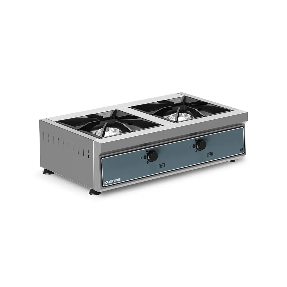 KZ.OGH.02-LGP Set Üstü Ocak 2'li Gazlı LPG