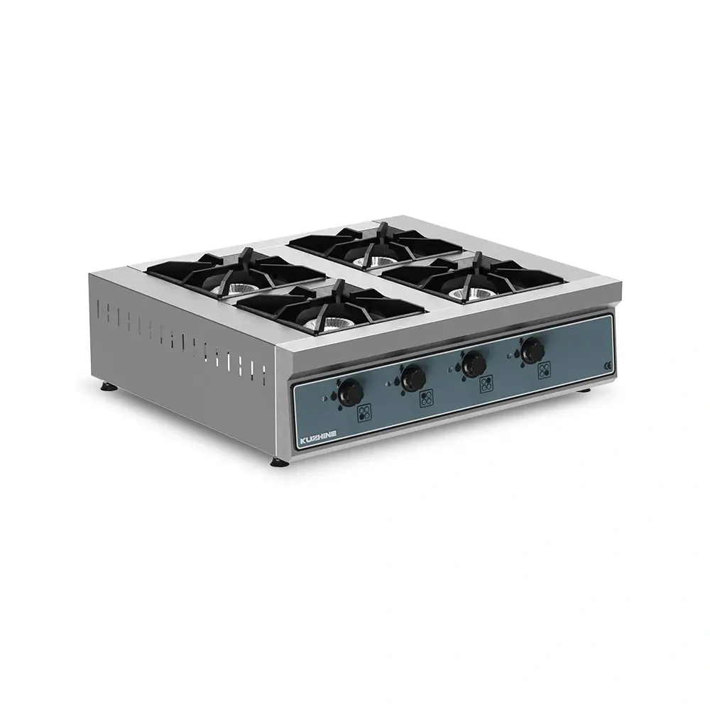 KZ.OGH.04 Set Üstü Ocak 4'lü Doğalgazlı