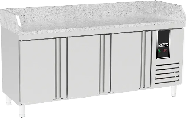 Hamur Hazırlık Buzdolabı Granit Tablalı