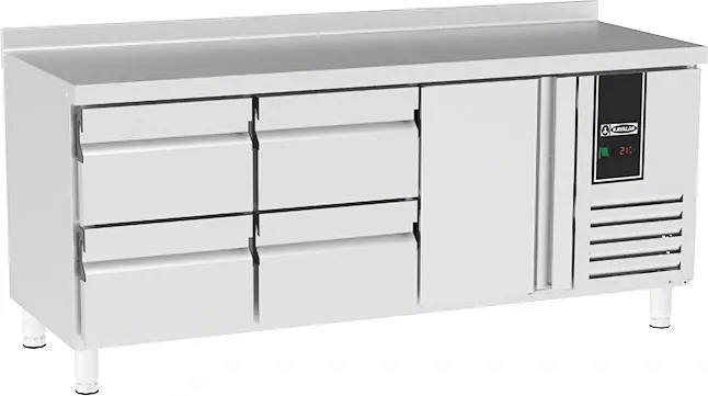 Tezgah Tipi Çekmeceli ve Kapılı Buzdolap